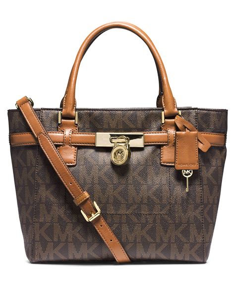 michael kors medium hamilton|Michael Kors Hamilton brown.